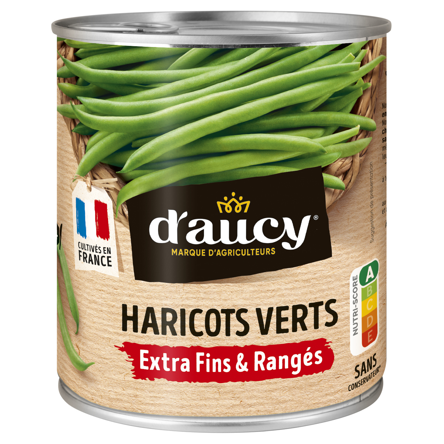 Haricots verts extra fins & rangés