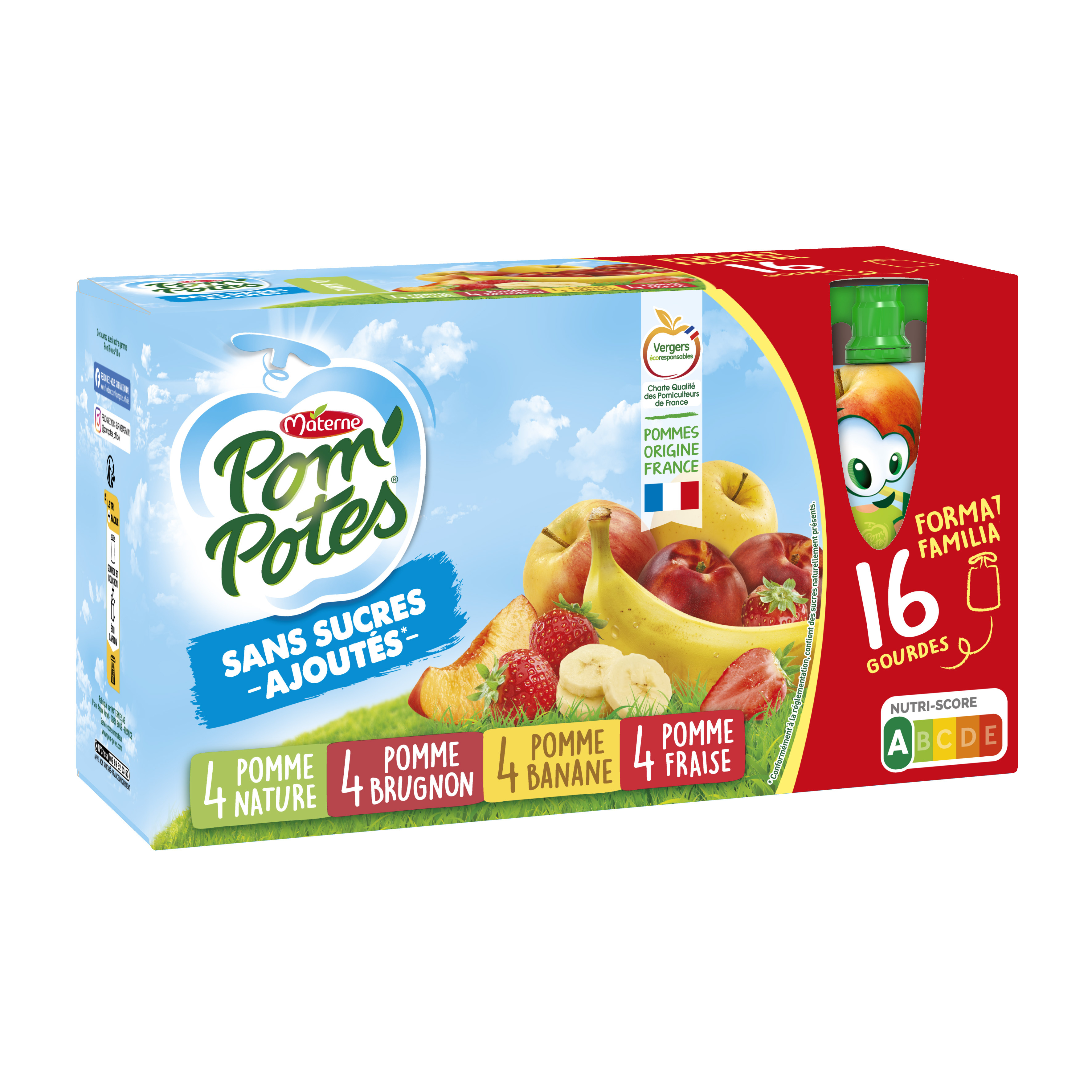 Compote gourdes sans sucres ajoutés