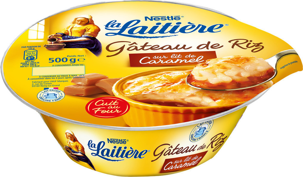 La Laitière - Gâteau de riz au caramel