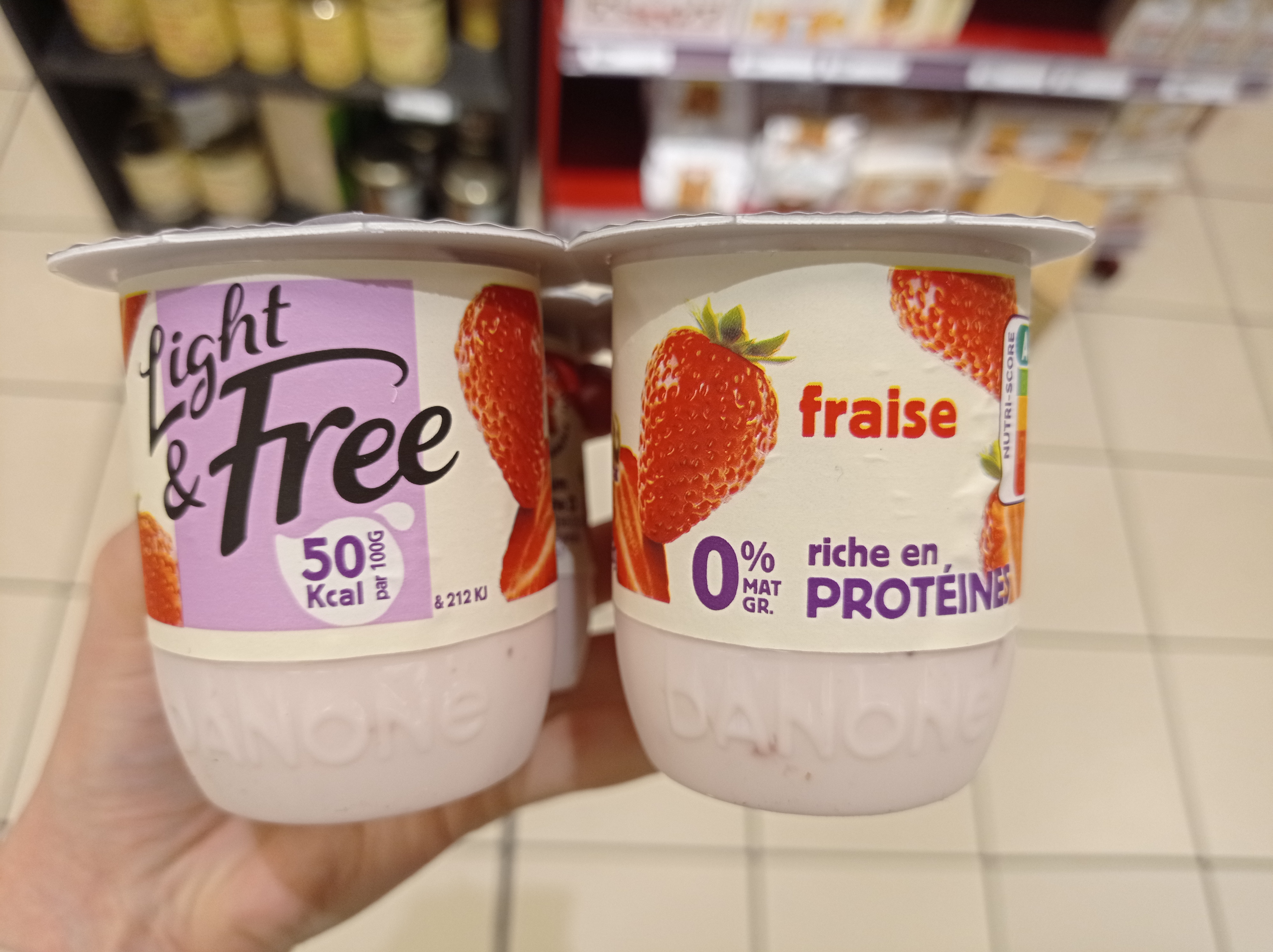 Light & free fraise