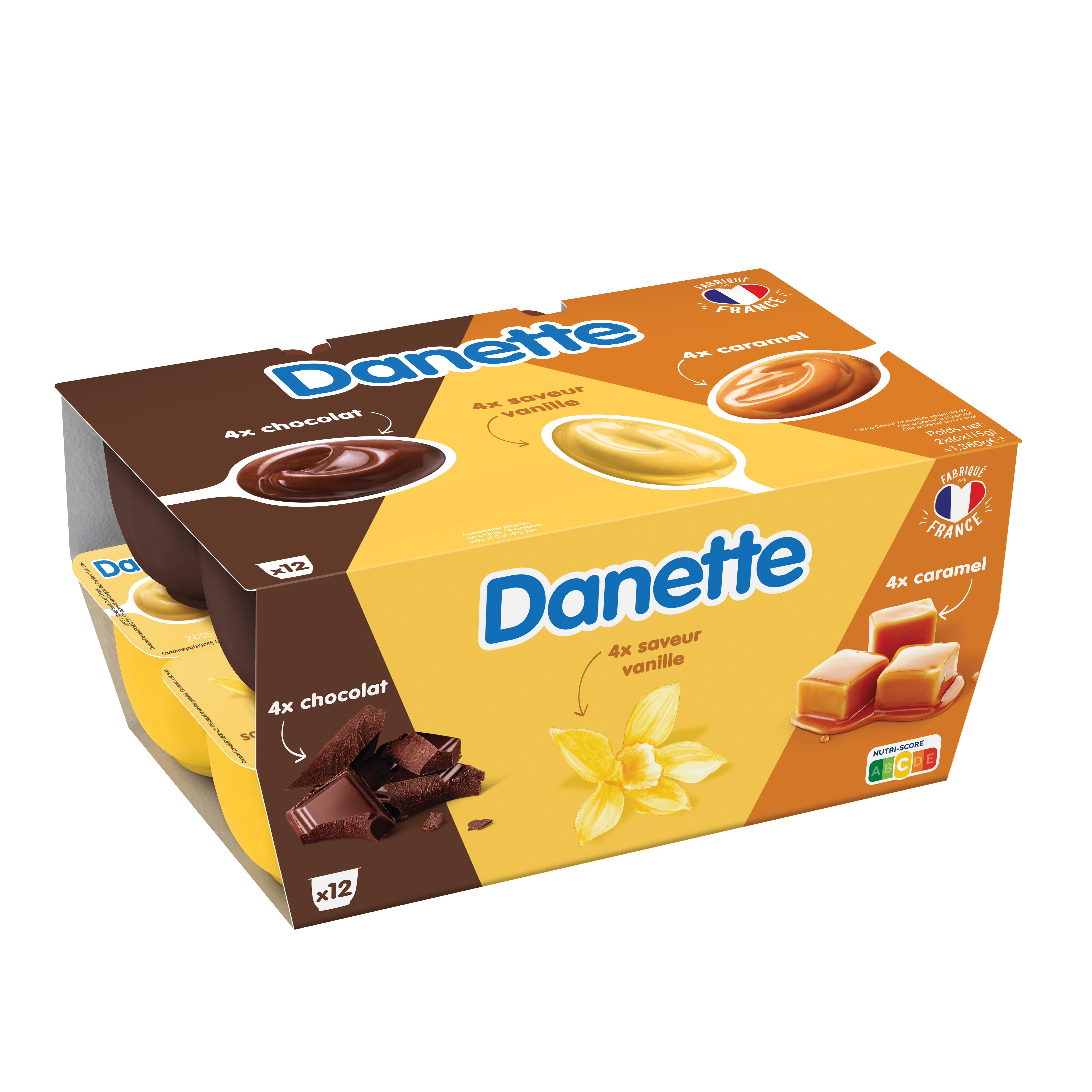 Danette panache 115 g x 12