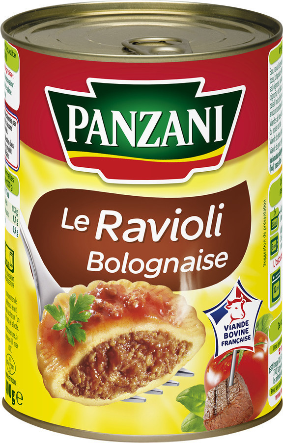 Le Ravioli Bolognaise sans conservateur
