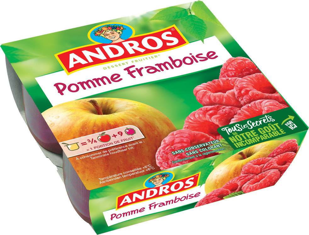 Compotes Pommes/framboises