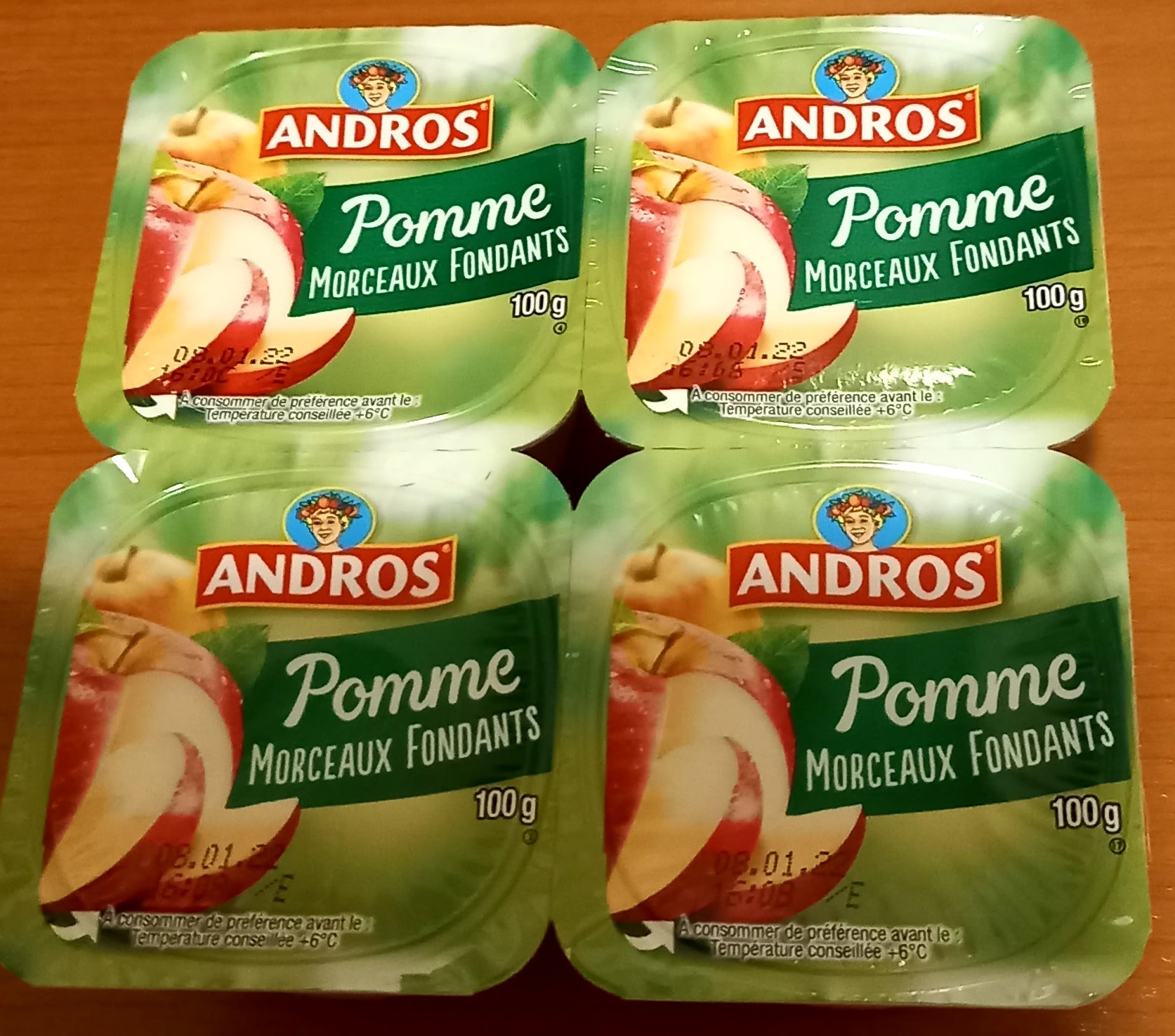 Pommes morceaux fondants