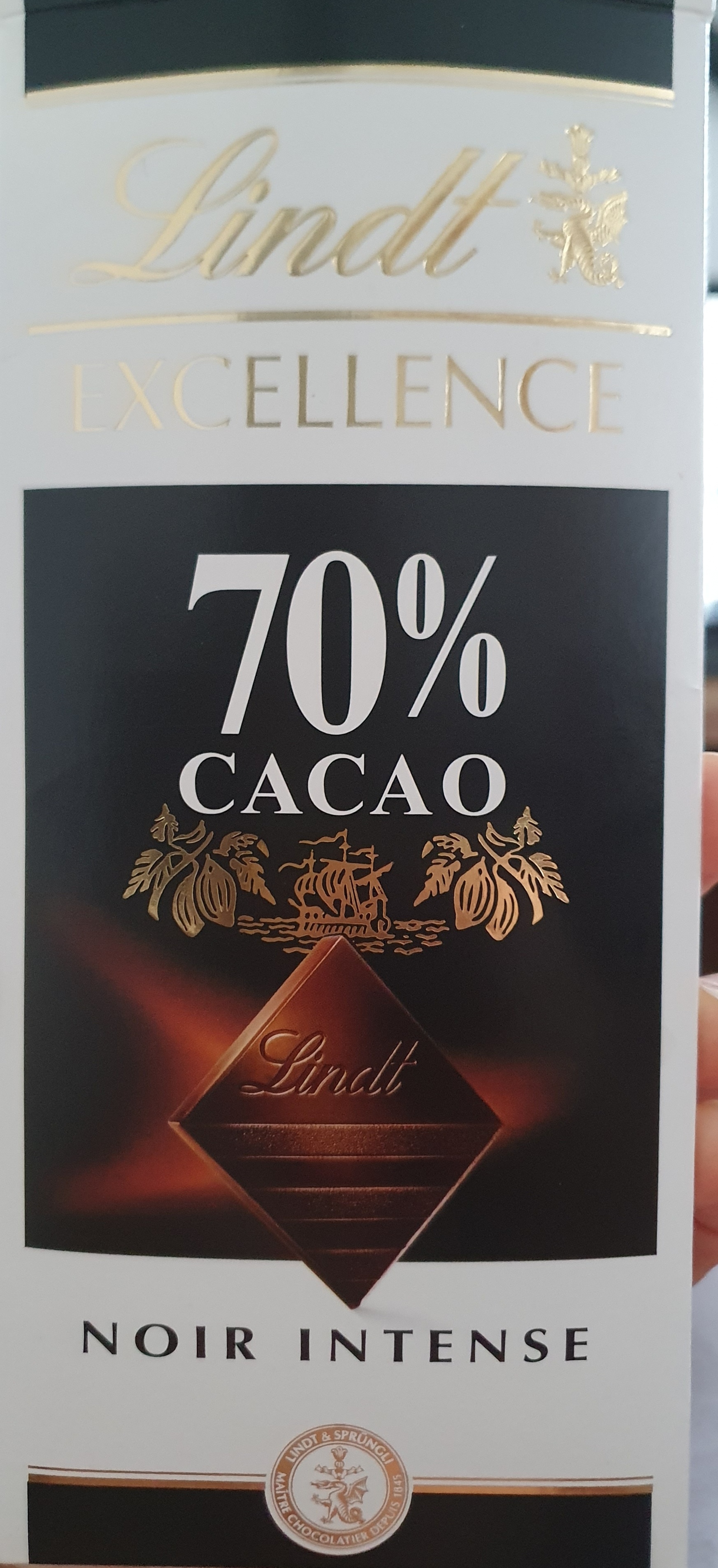 70% Cacao noir intense