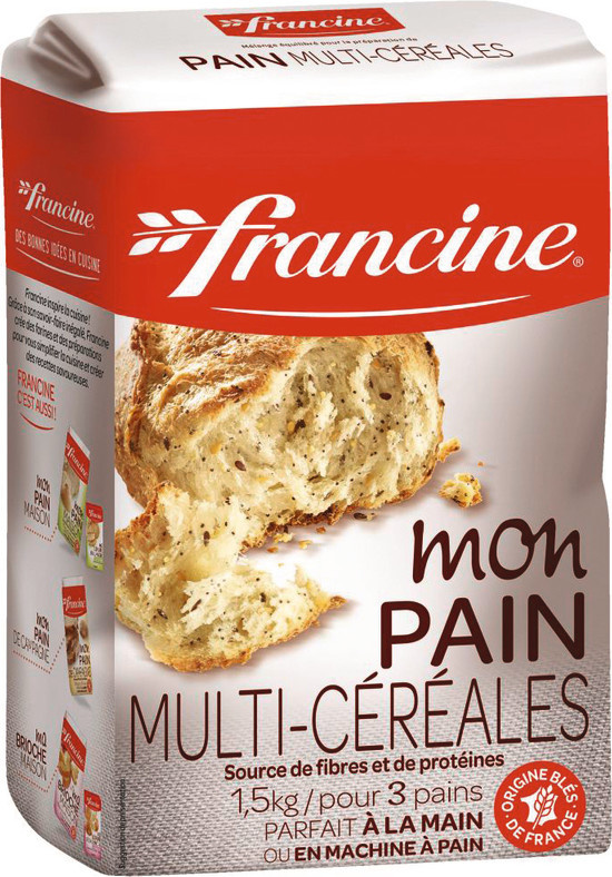Francine pain multi céréales