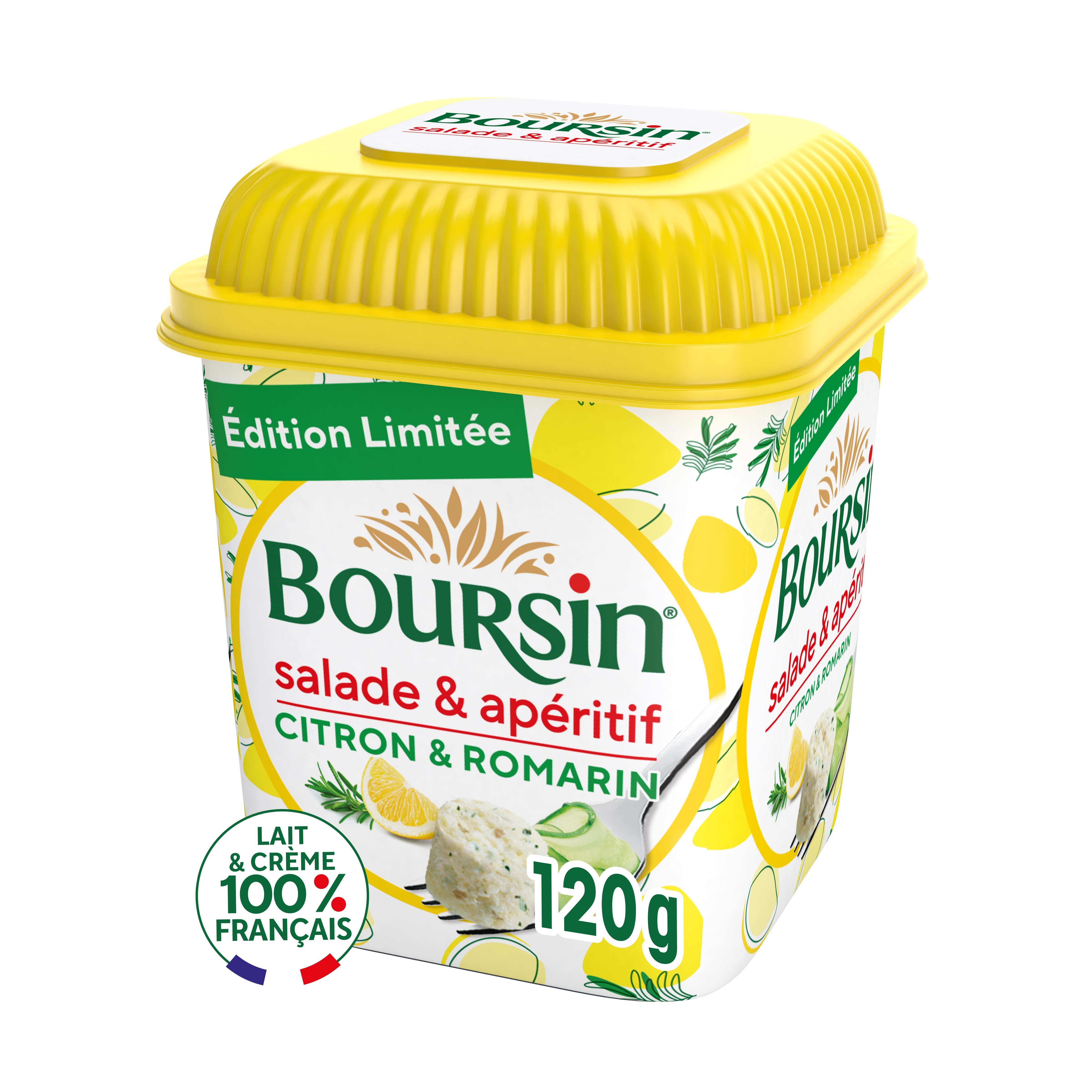 Boursin salade & apéritif cranberry & poivre