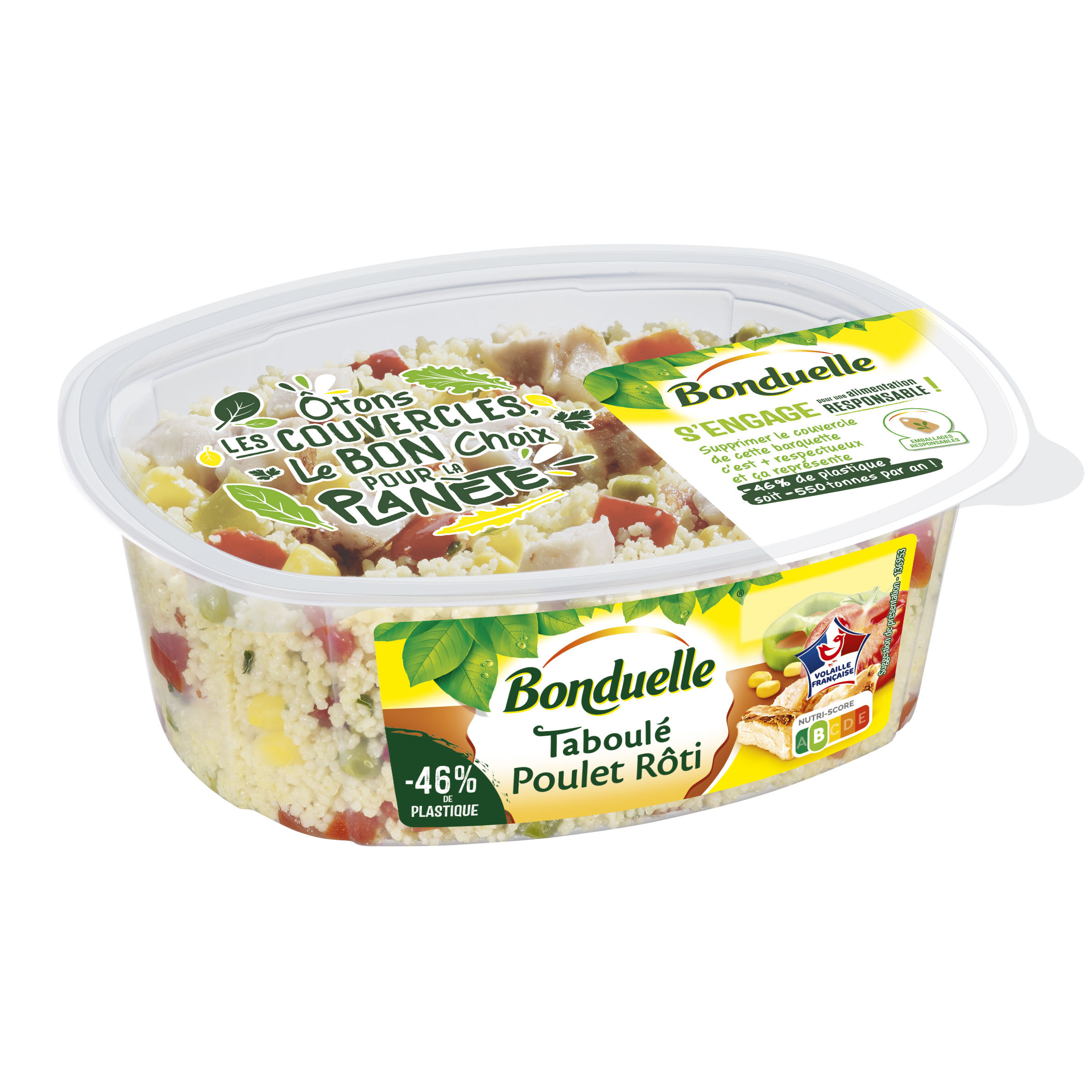 Taboulé au poulet rôti