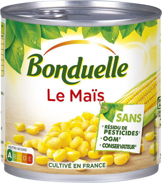 Maïs sans résidu de pesticides