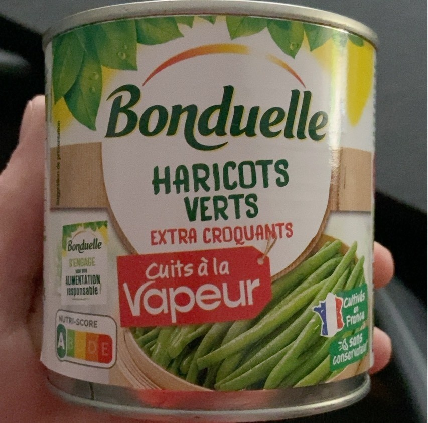Haricot vert extra croquants