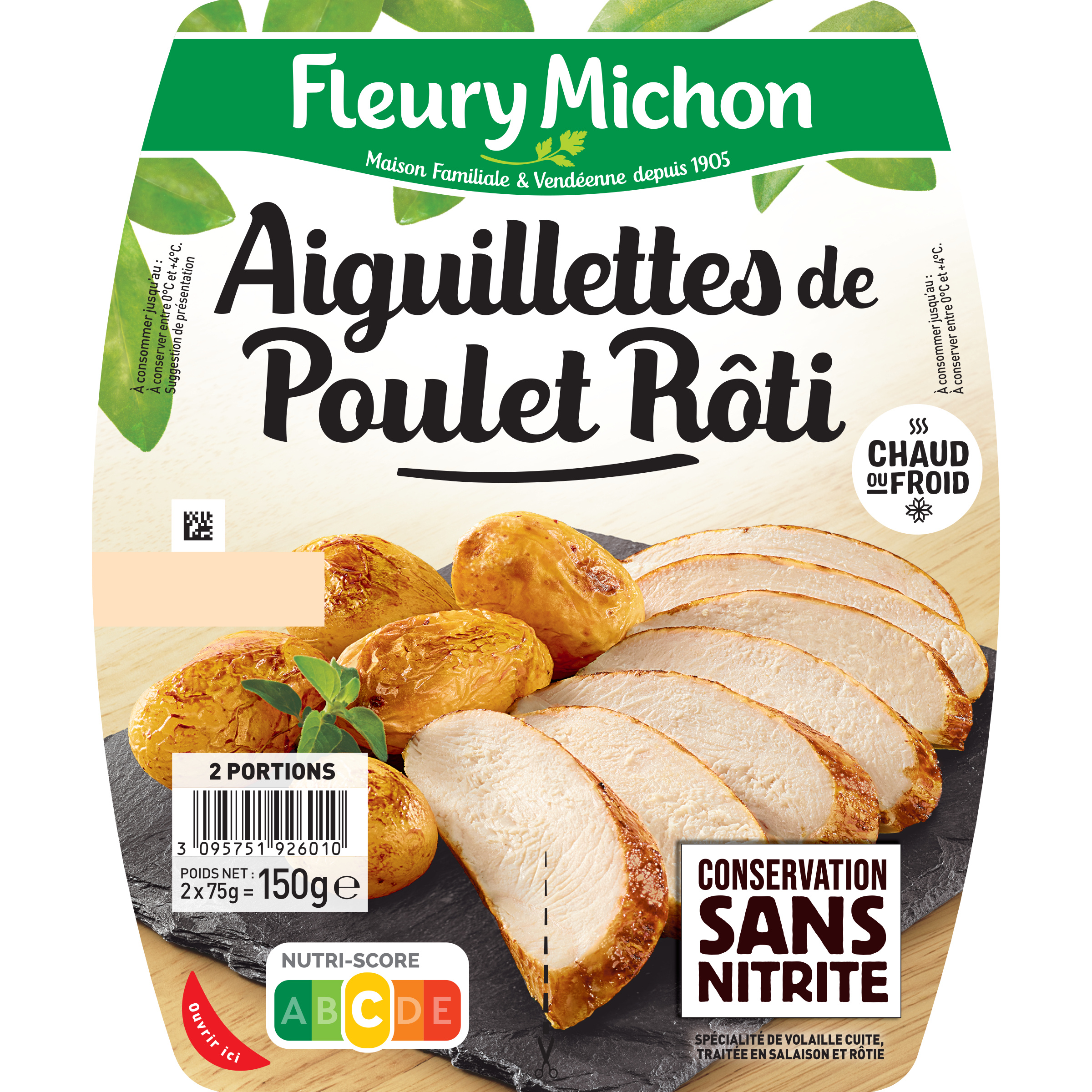 Aiguillettes de Poulet - Rôties au Four