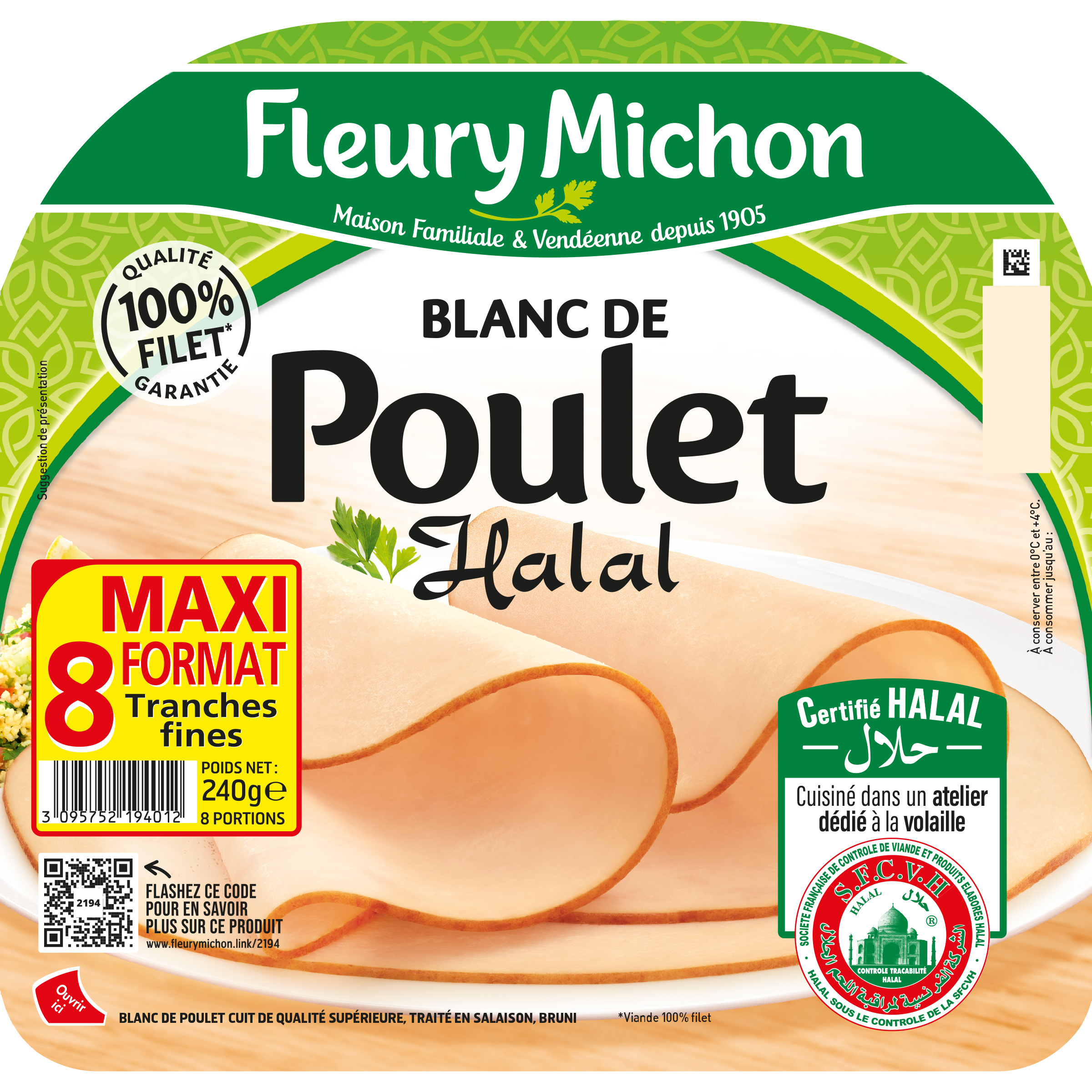 Blanc de Poulet - Halal