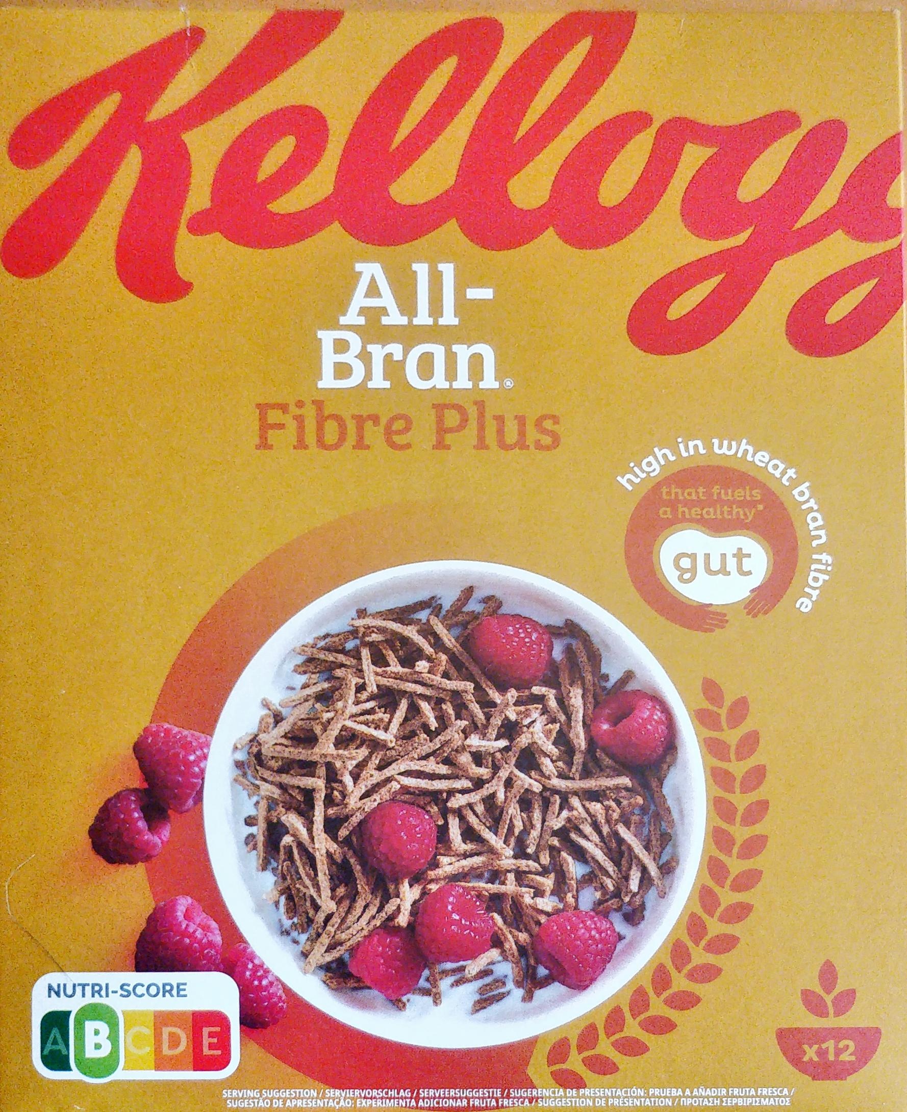 Céréales All Bran Kellogg's Fibre Plus