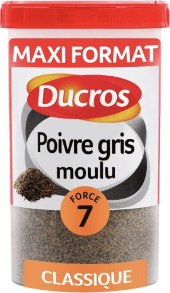 Poivre gris moulu
