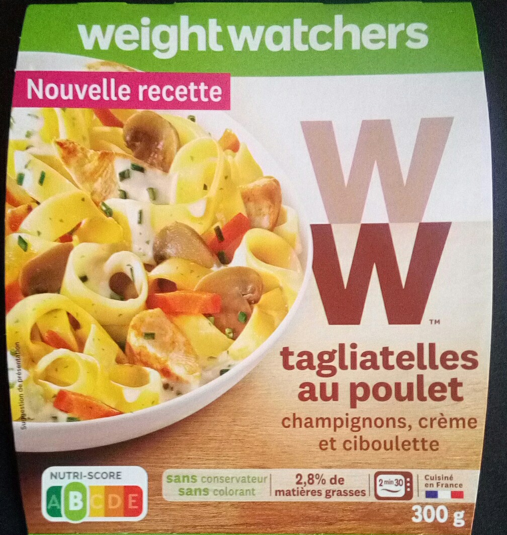 Tagliatelles au Poulet ?, Champignons?Crème