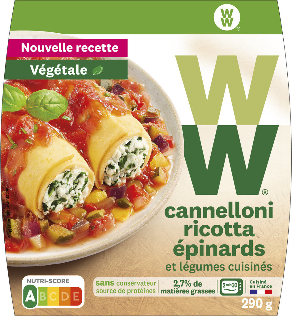Cannelloni Ricotta et Epinards