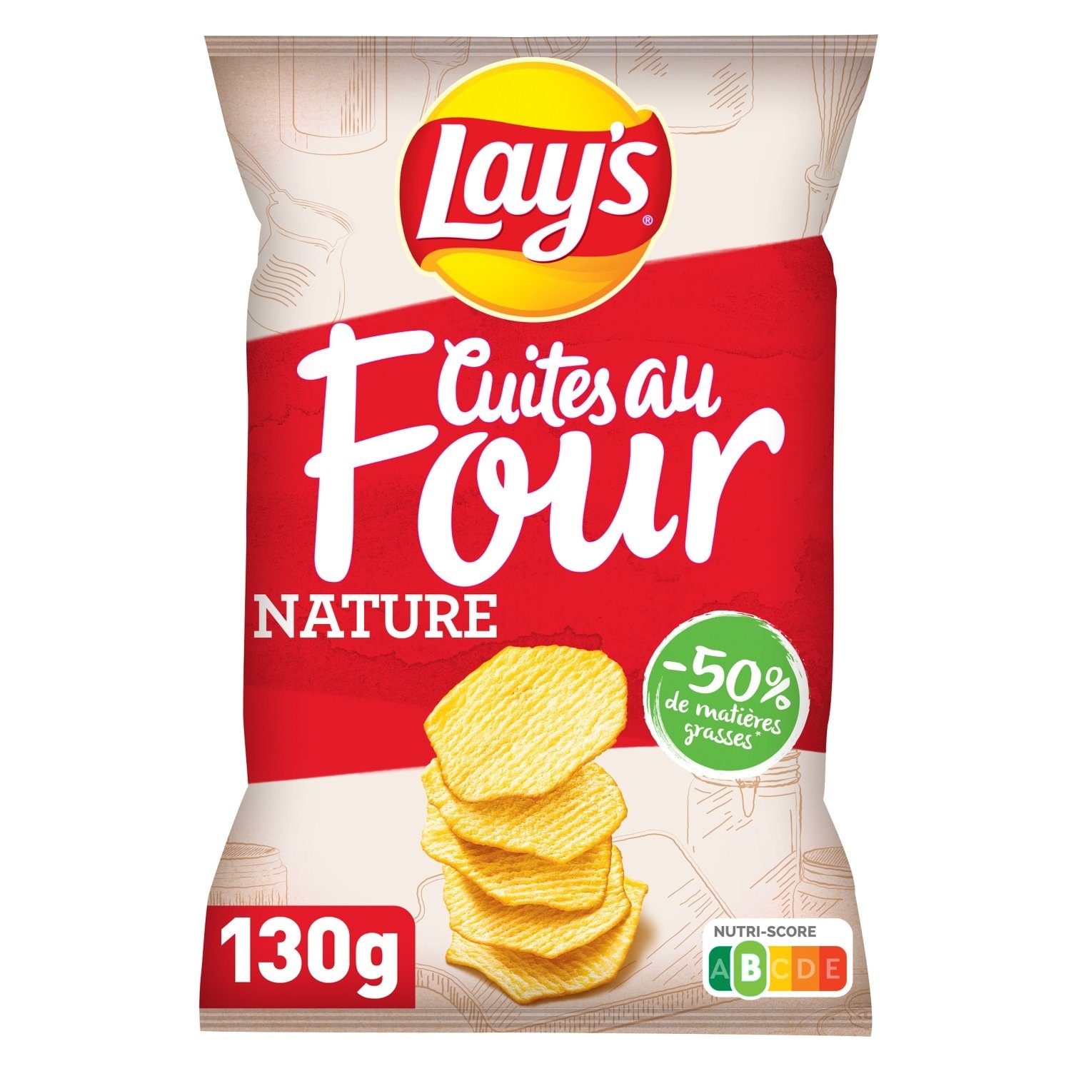 Lay's Cuites au four nature