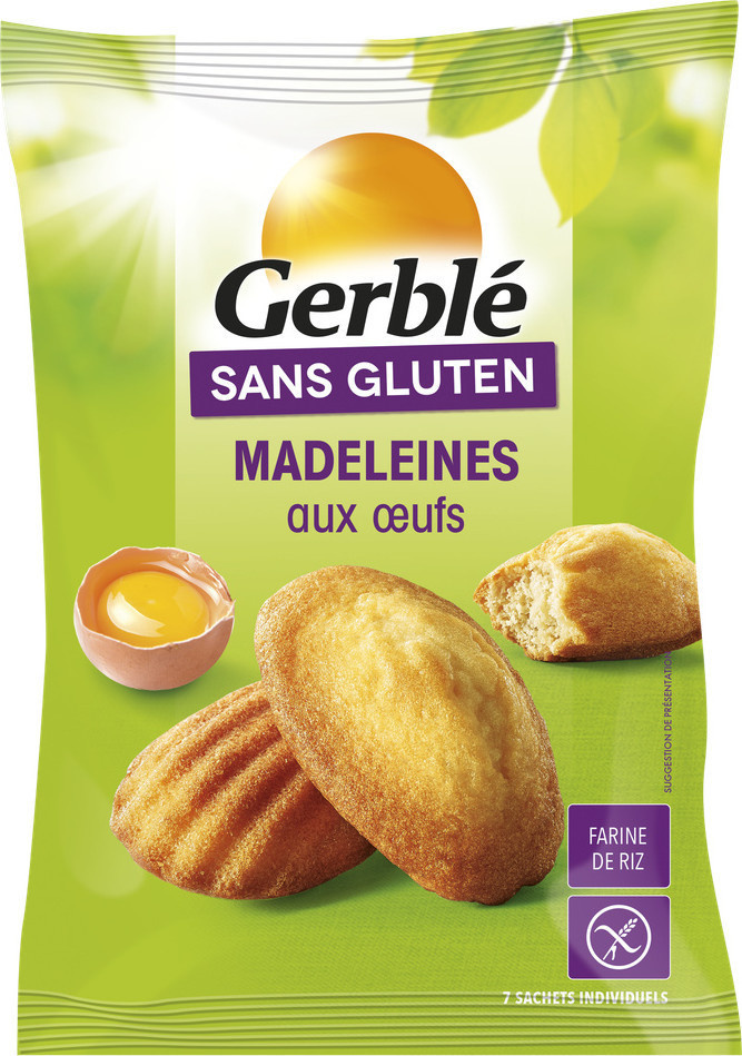Madeleines sans gluten