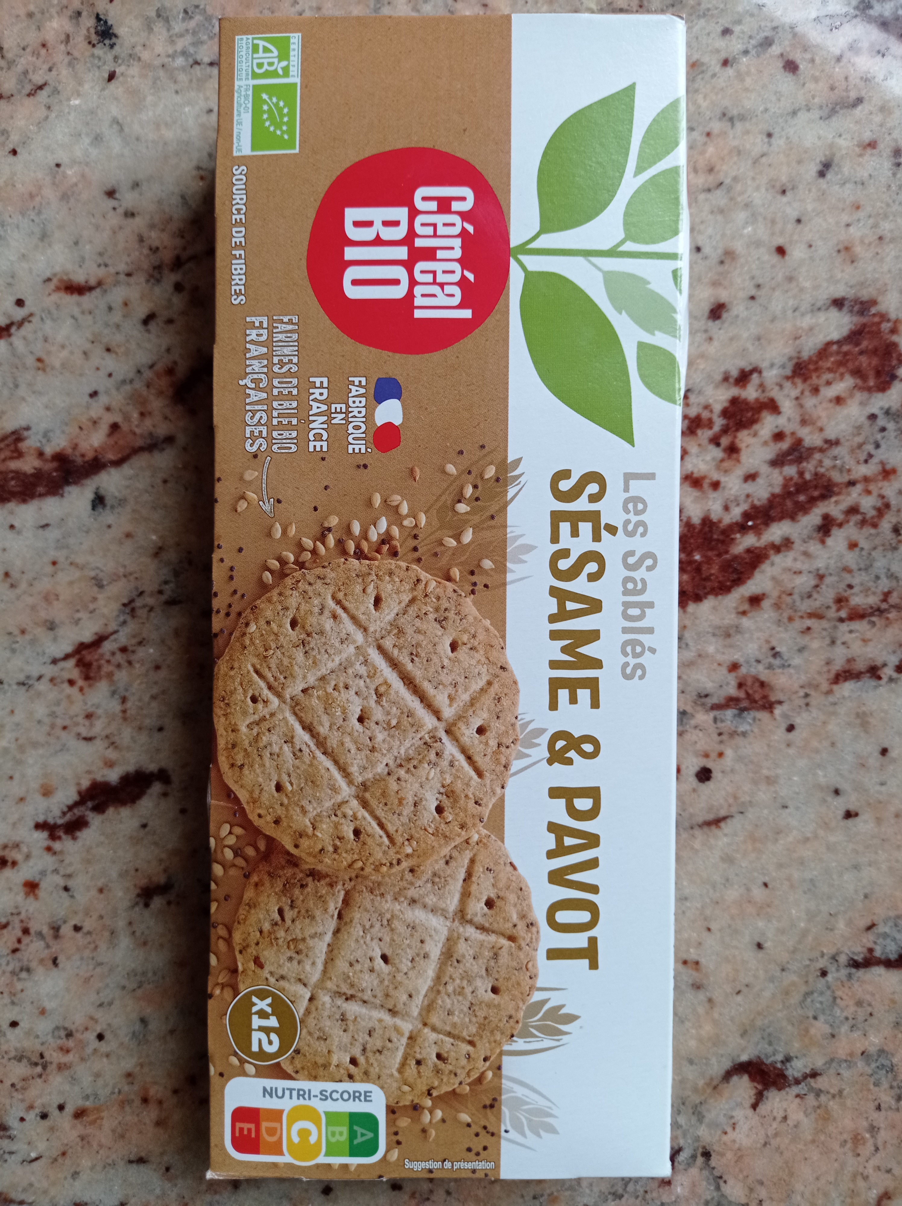 Sablés sésame & pavot