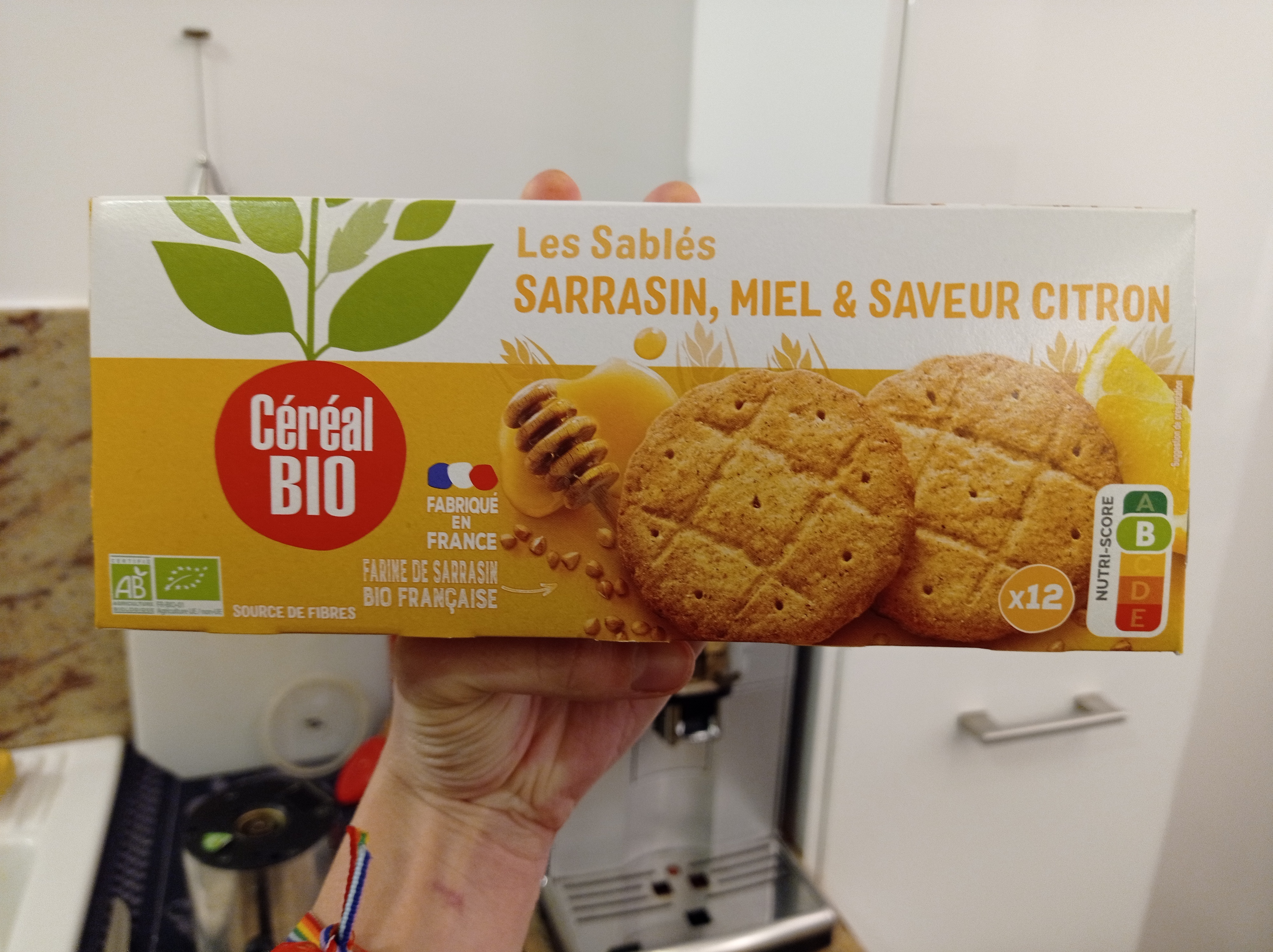 Sablés Miel, Saveur Citron & Sarrasin