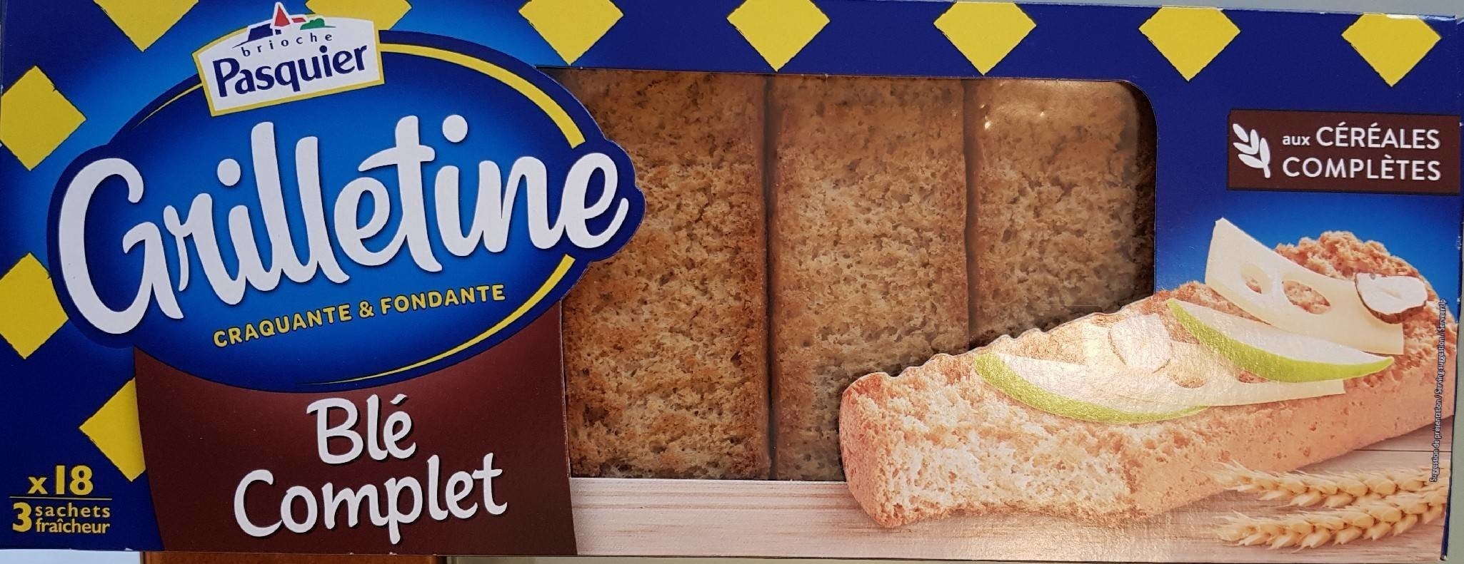 Grilletine Blé Complet x18