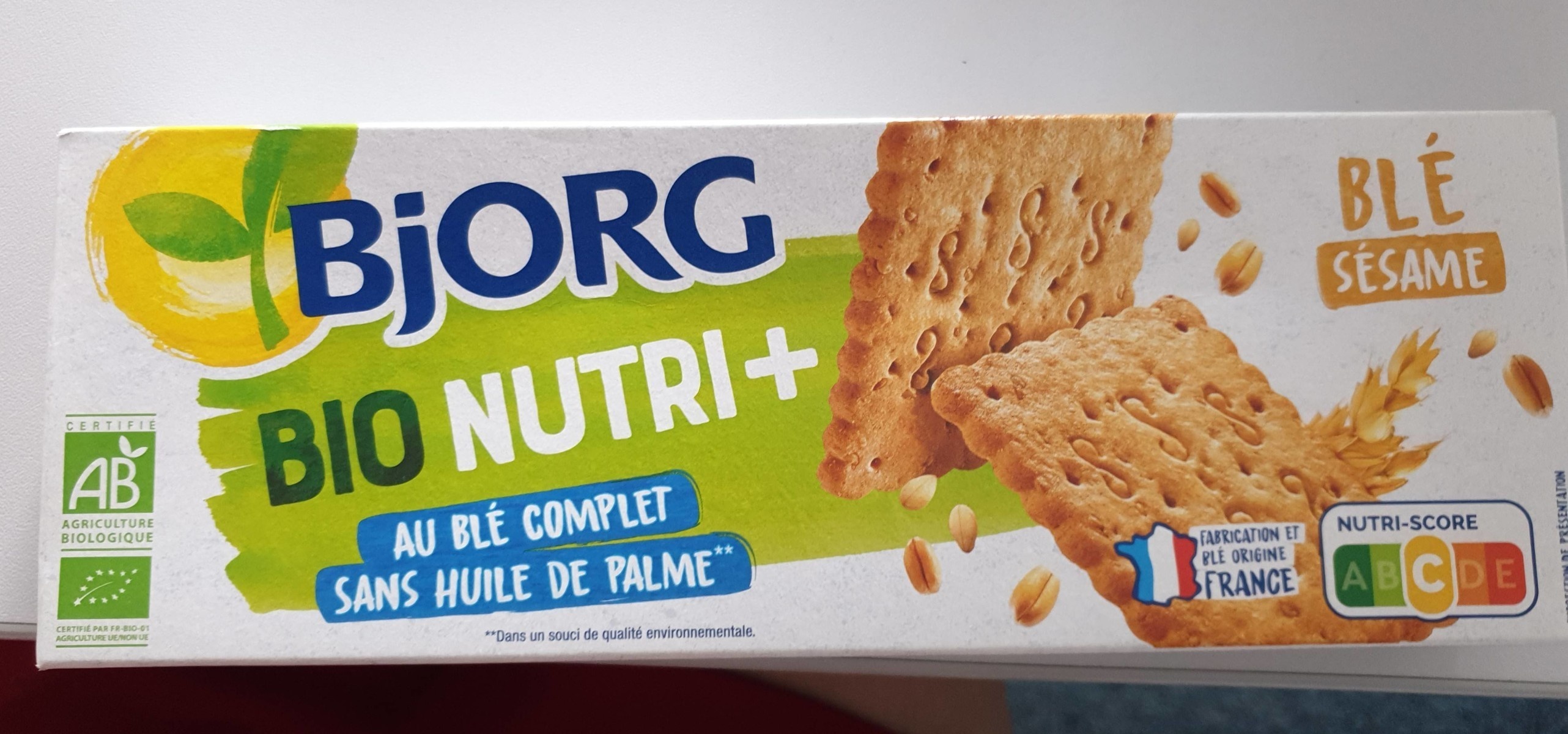 Biscuits Farine de Blé et Graines de Sésame
