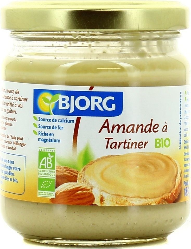 Amande à tartiner