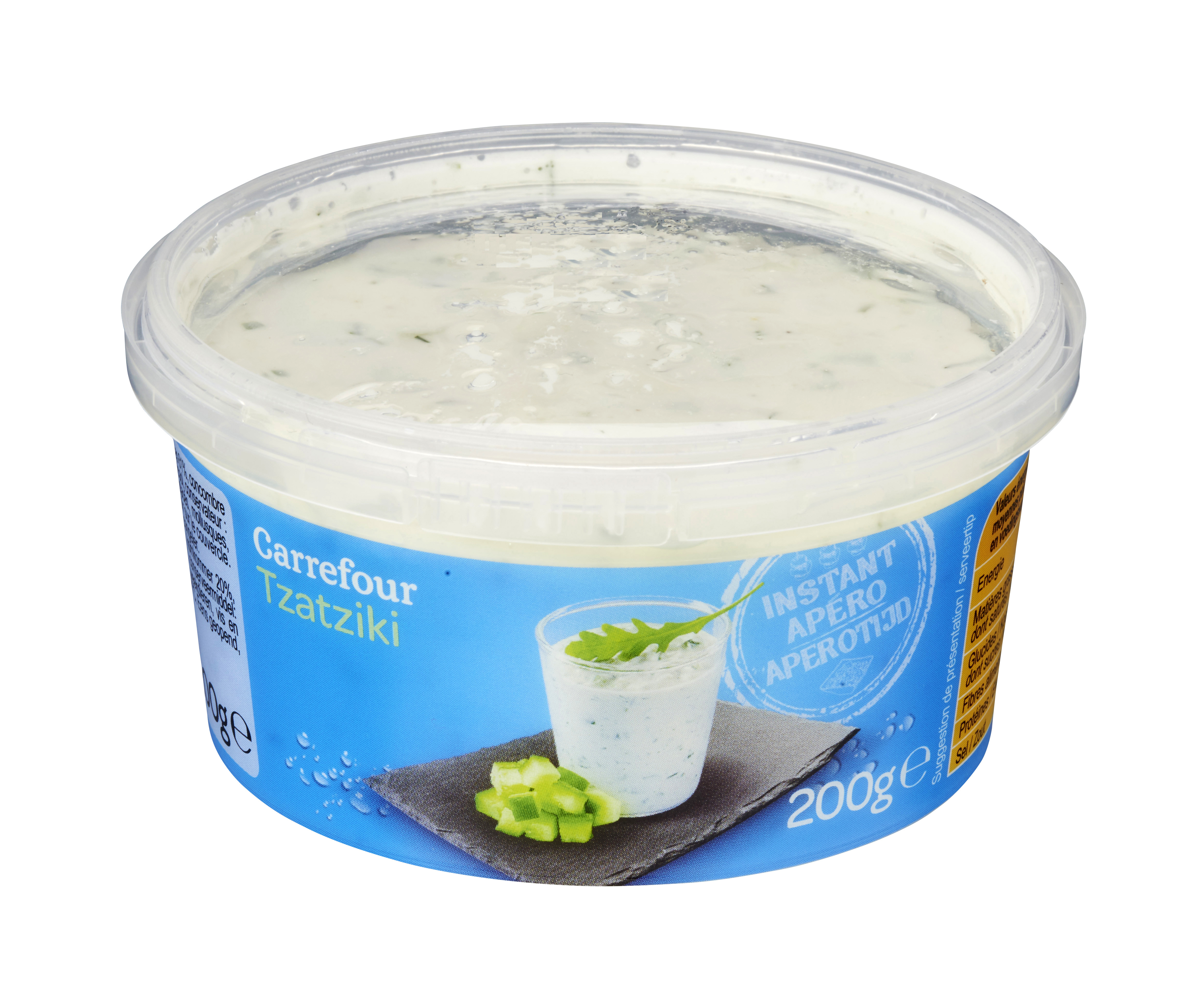 Tzatziki Fromage frais et concombres