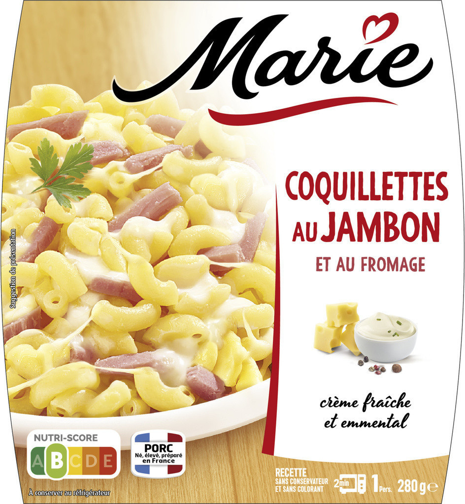 Coquillettes au Jambon et au Fromage