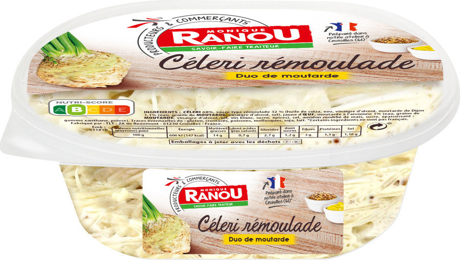 Céleri rémoulade duo de moutarde