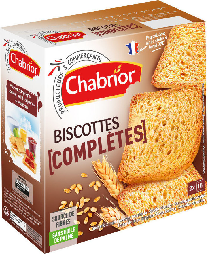 Biscottes complètes