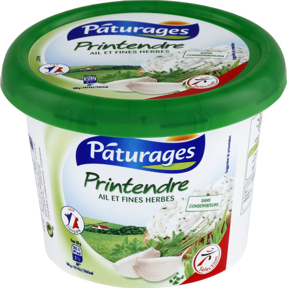 Printendre - Fromage ail et fines herbes