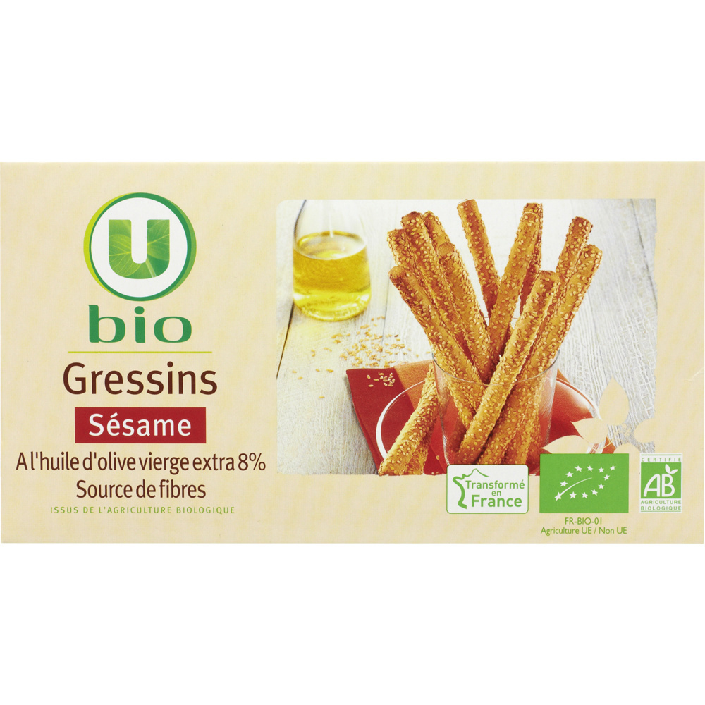 Gressins au sésame