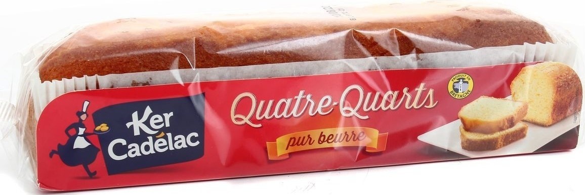 Ker Cadélac - Quatre-Quarts Pure Butter Cake, 500g (17.6oz)