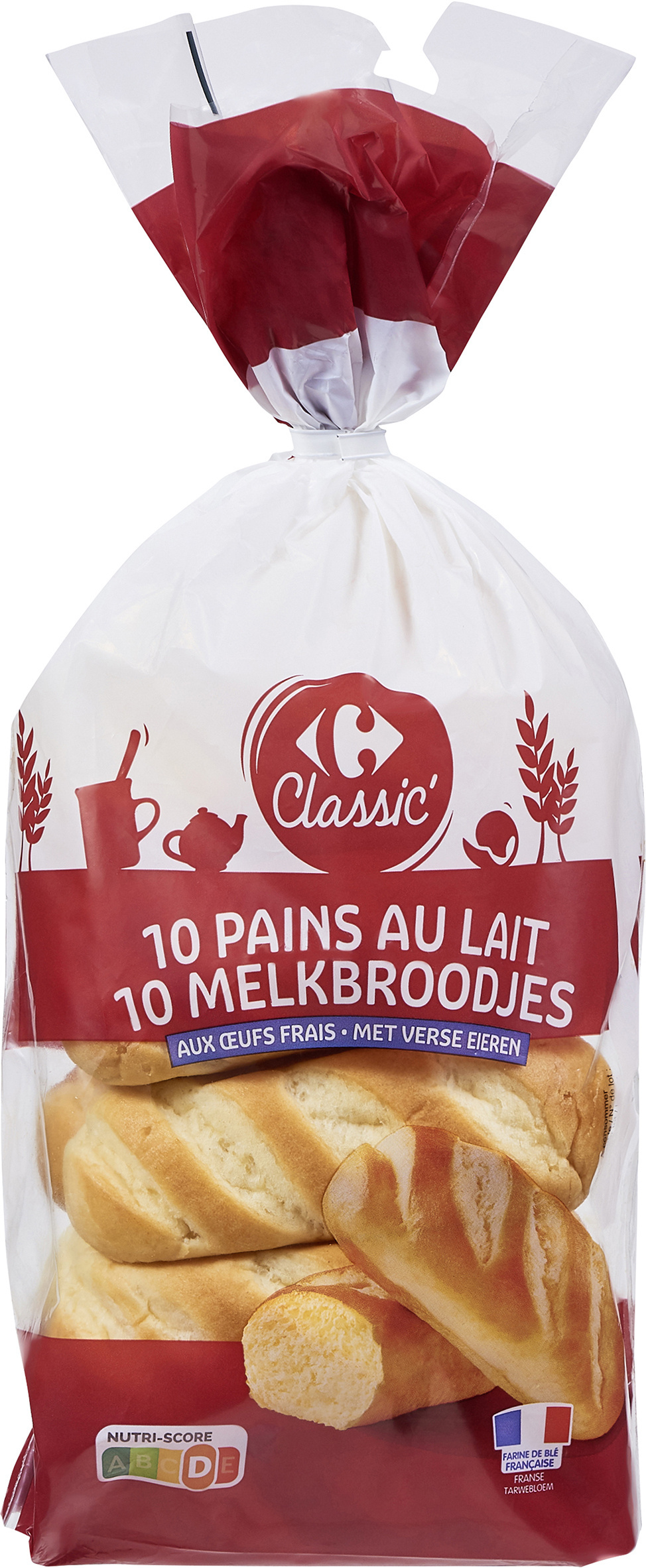 10 pains au lait