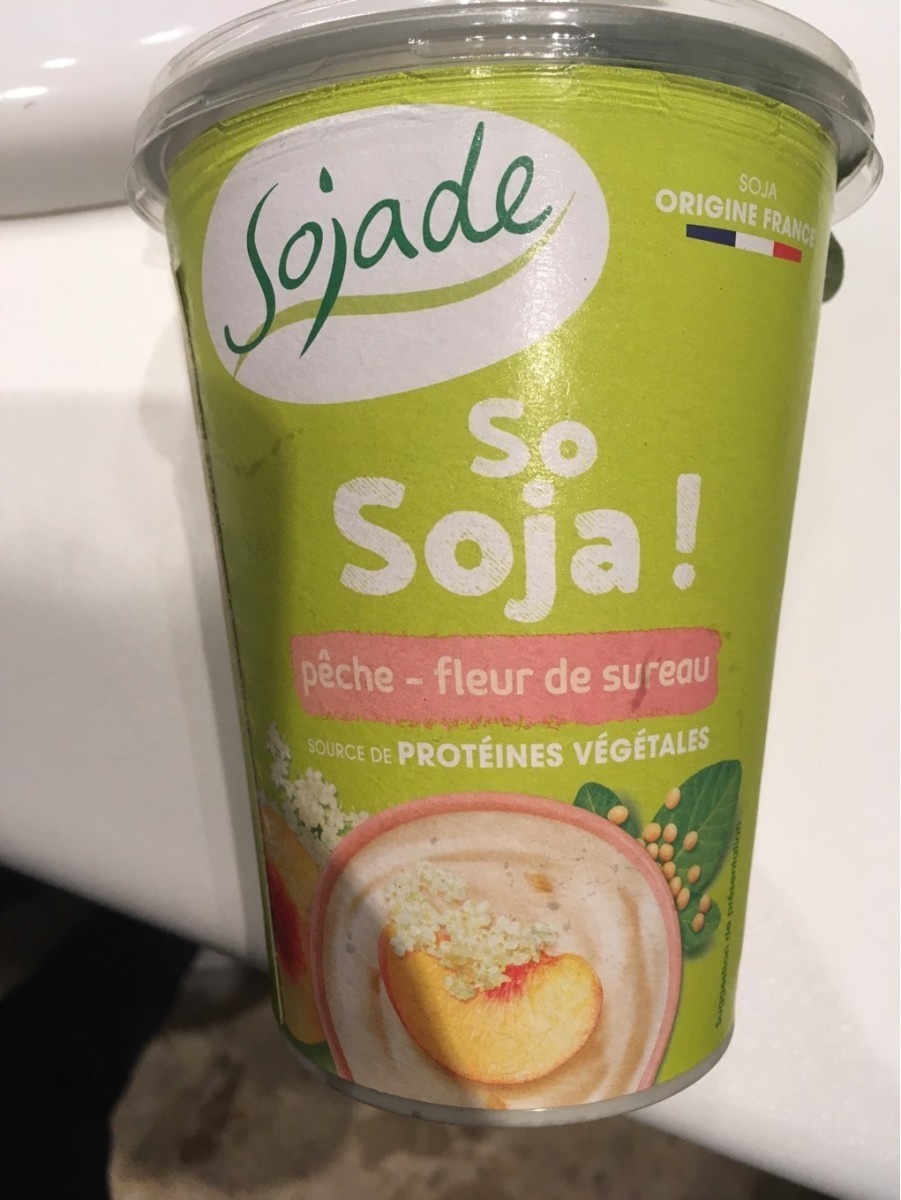 Spécialité au soja, Pêche Fleur de Sureau