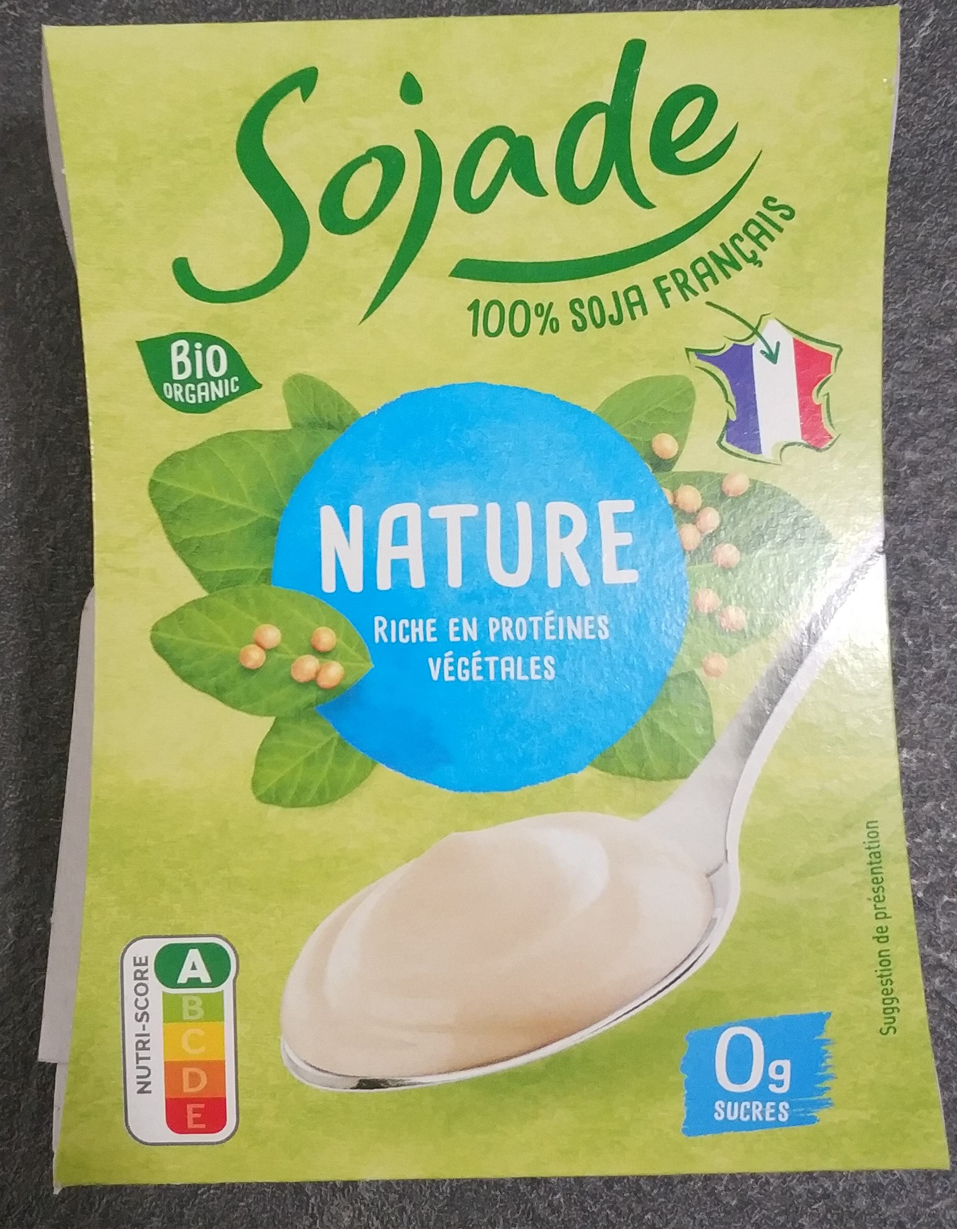 Spécialité biologique fermentée au soja, nature