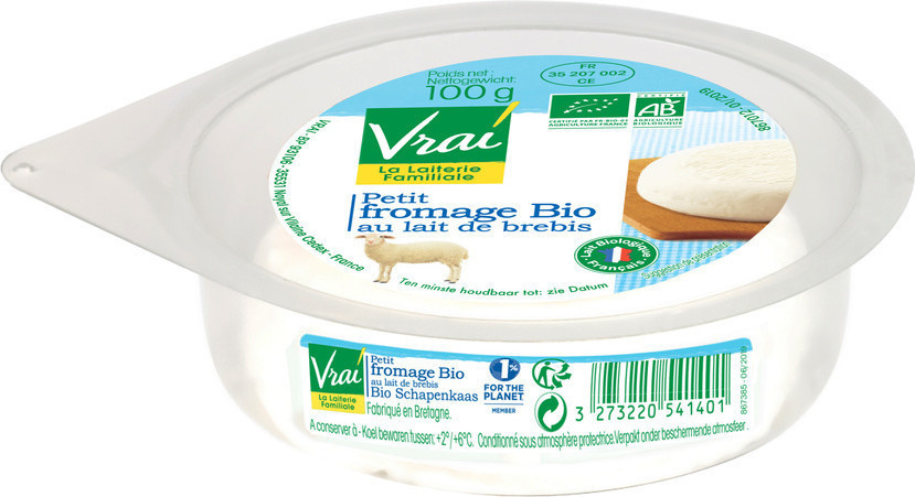 Petit fromage bio au lait de brebis