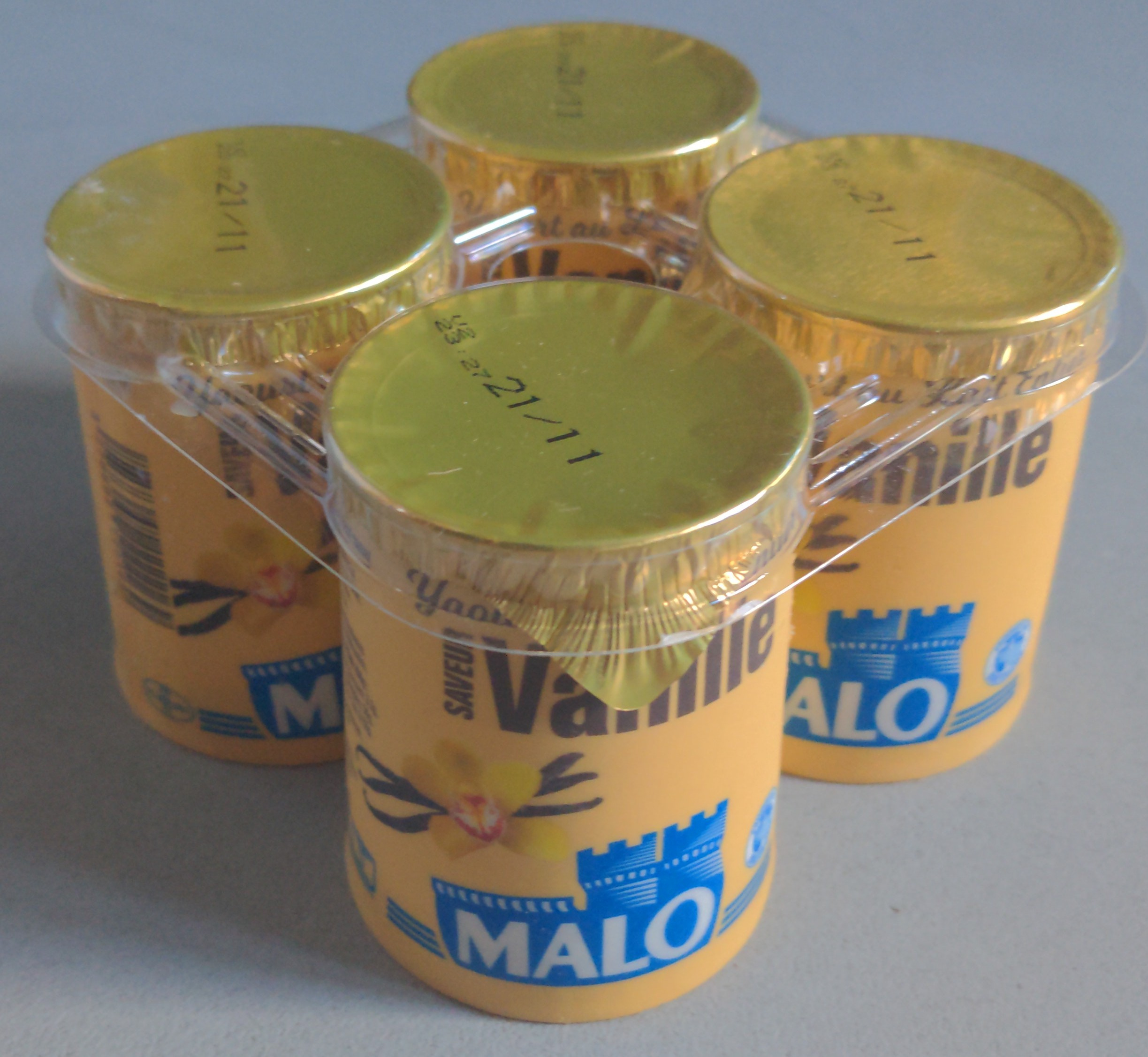 Yaourt au Lait Entier saveur Vanille