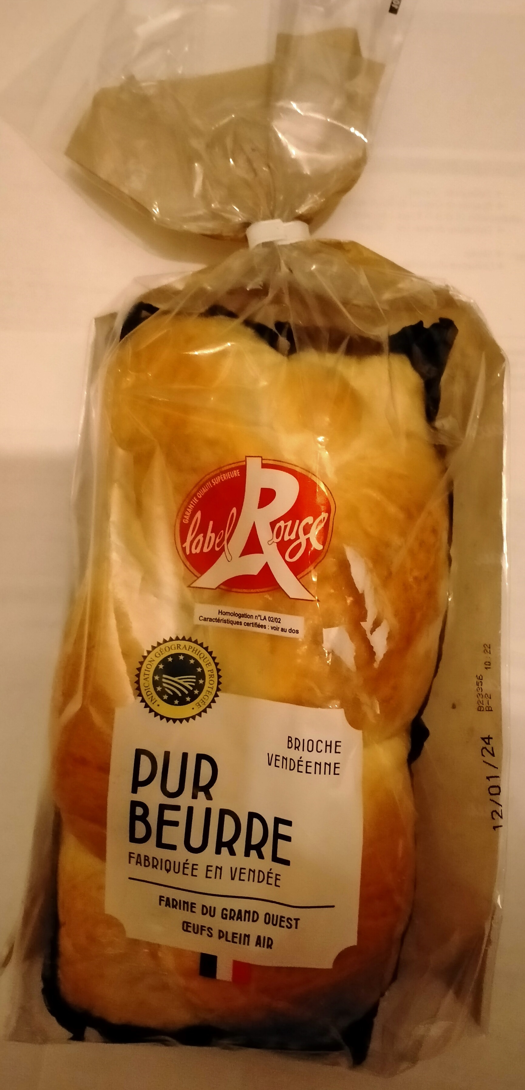 Brioche vendéenne