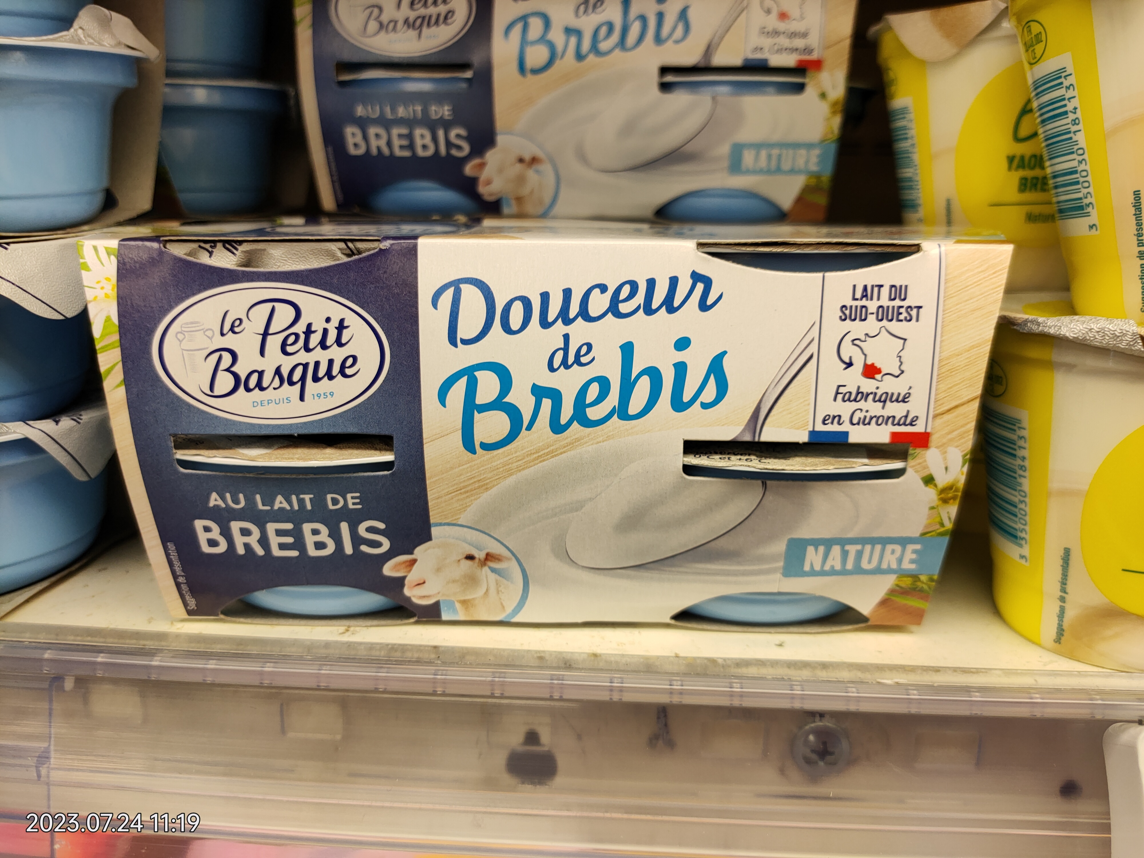 Douceur de brebis nature