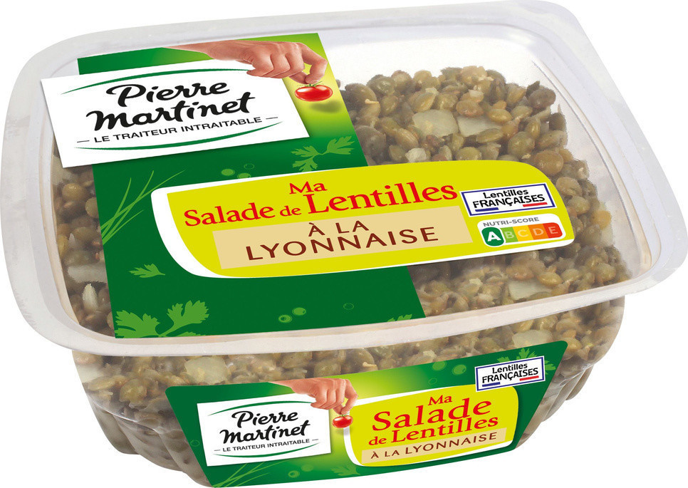 Ma Salade de Lentilles à la Lyonnaise