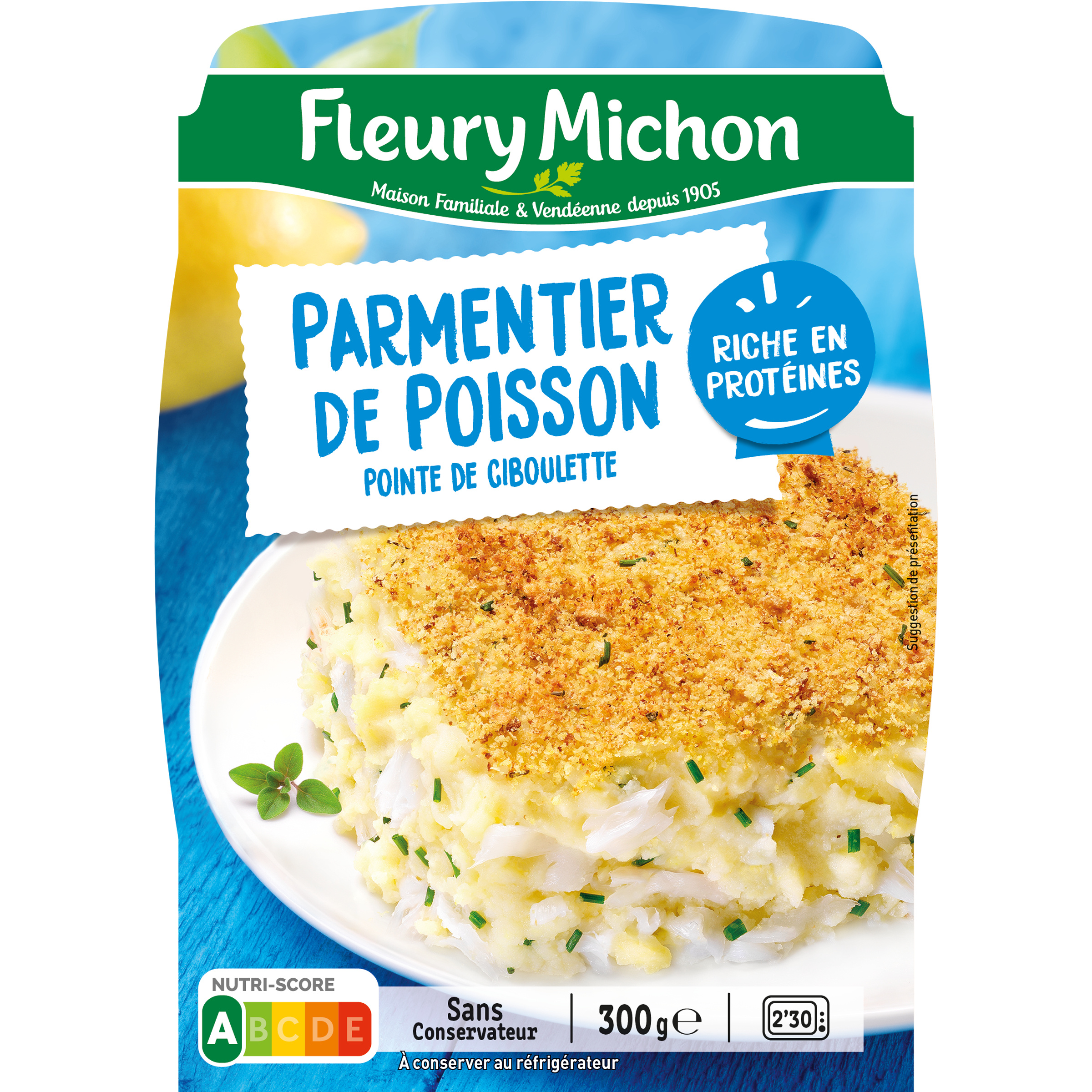 Parmentier de Poisson à la Ciboulette