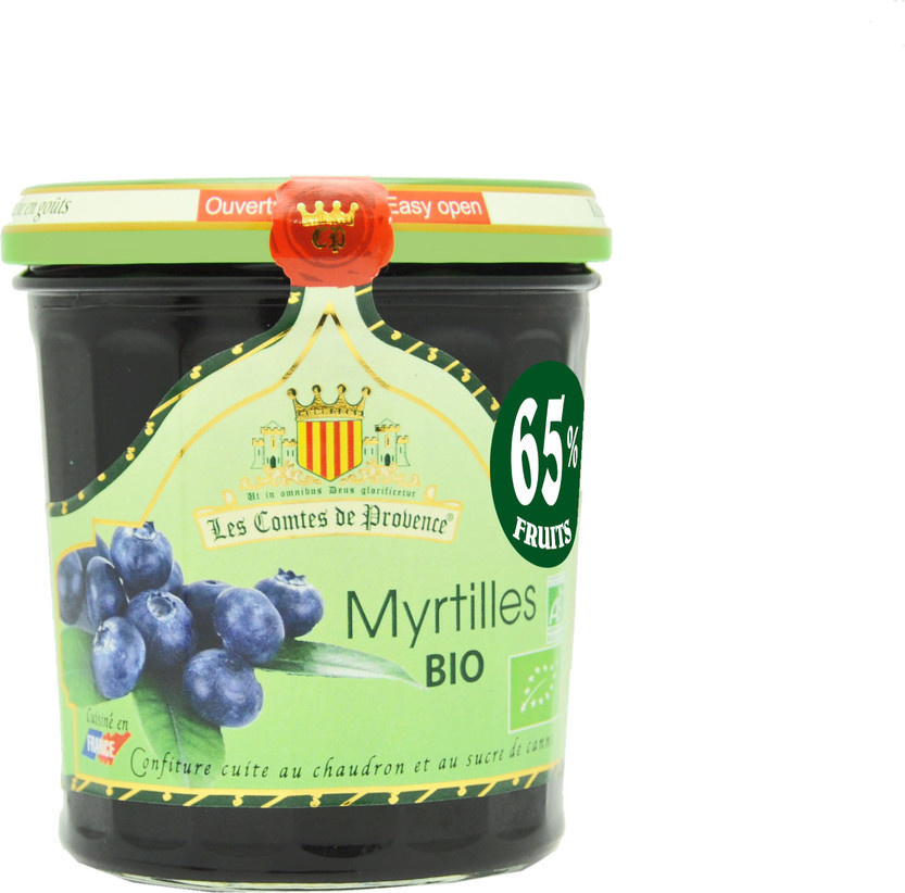 Confiture de Myrtille BIO 350g