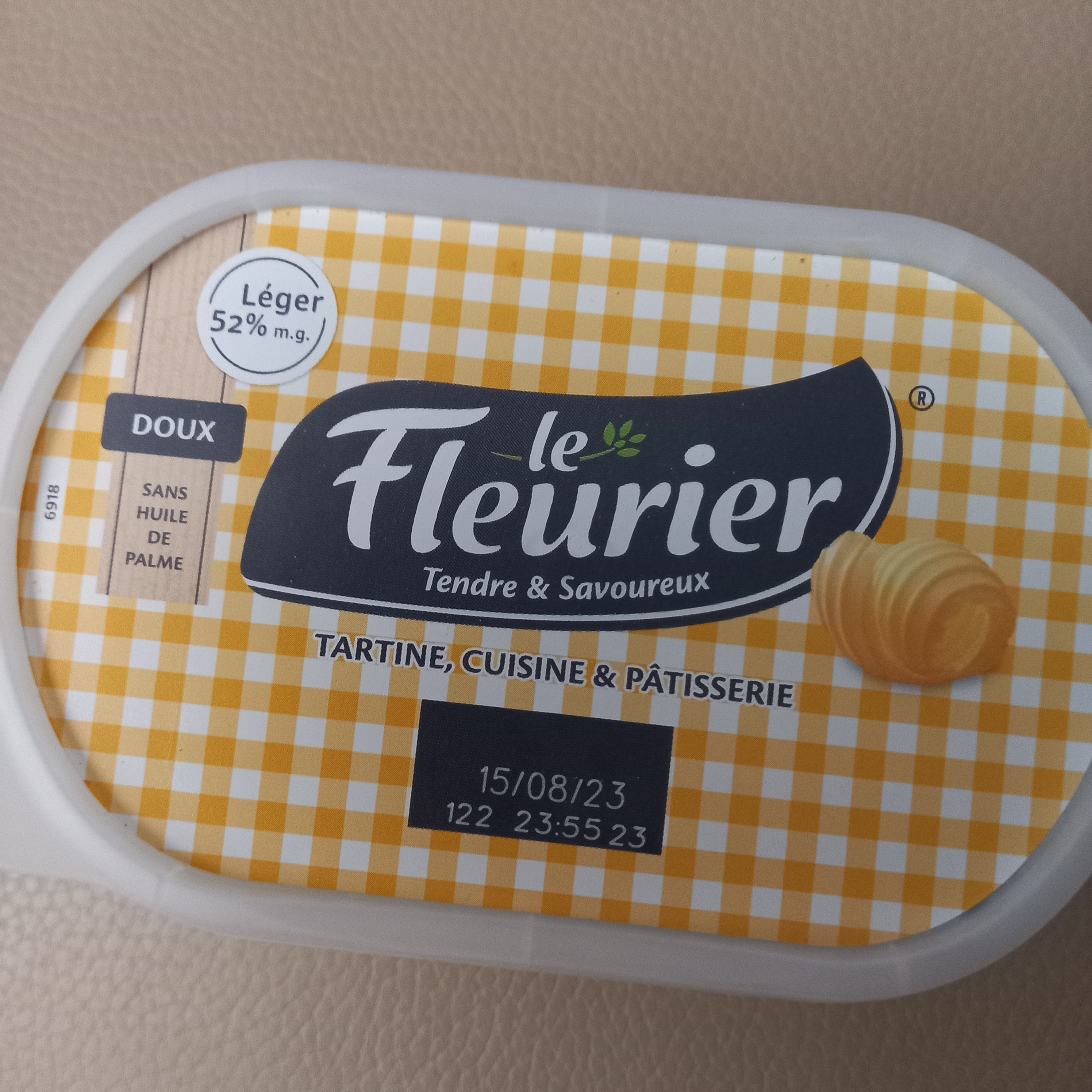 Le fleurier sans huile de palme 500g doux