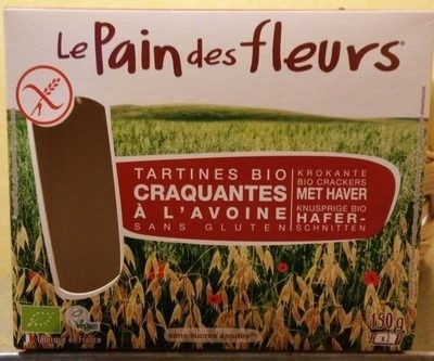 Tartines bio à l'avoine