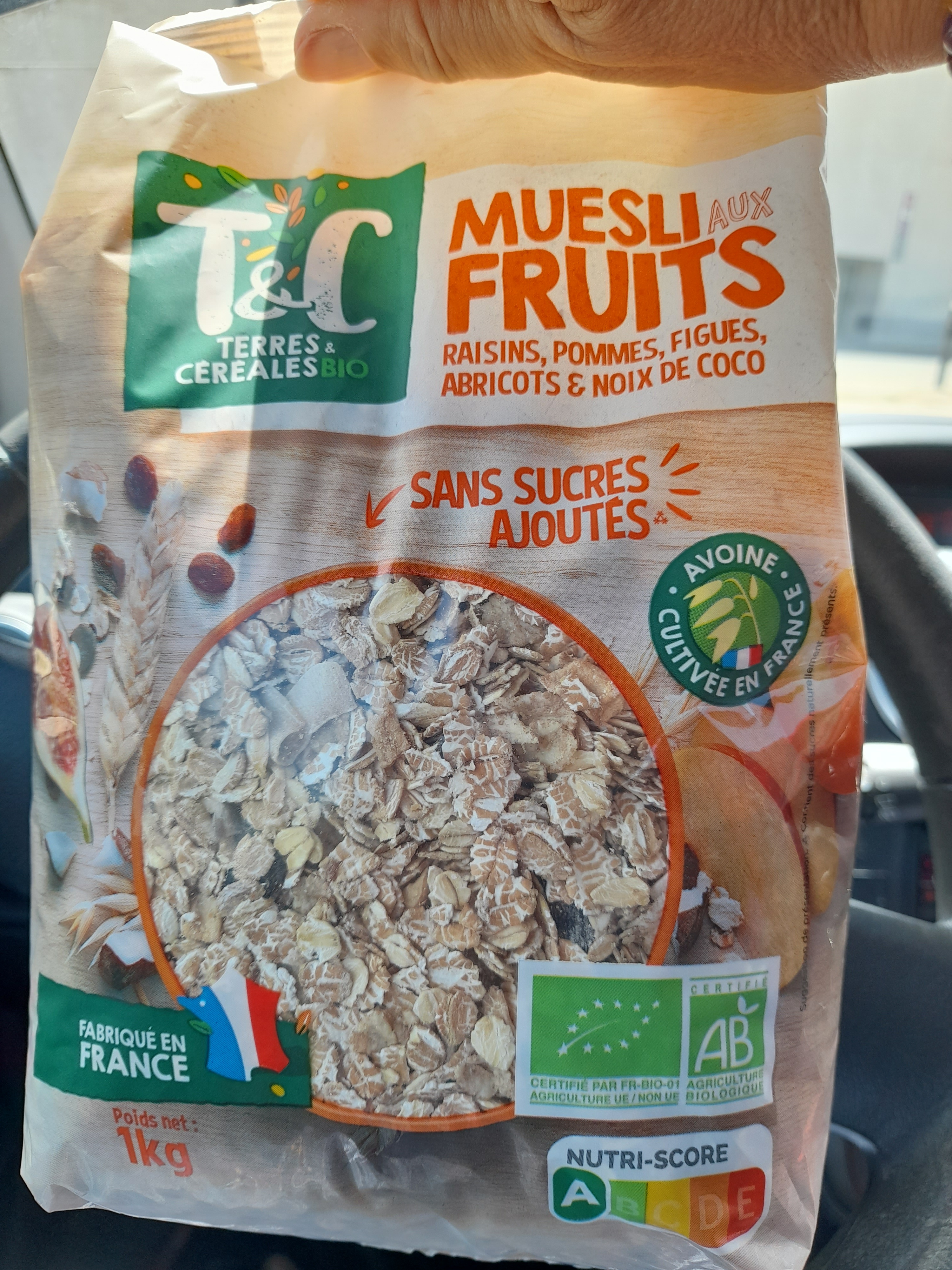 Muesli aux fruits 1kg