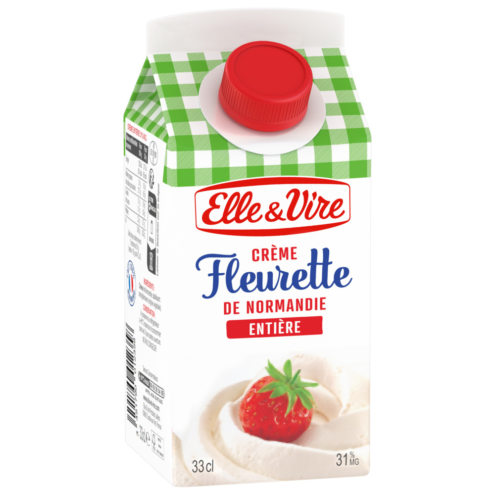 La Crème Fleurette Entière 31%MG