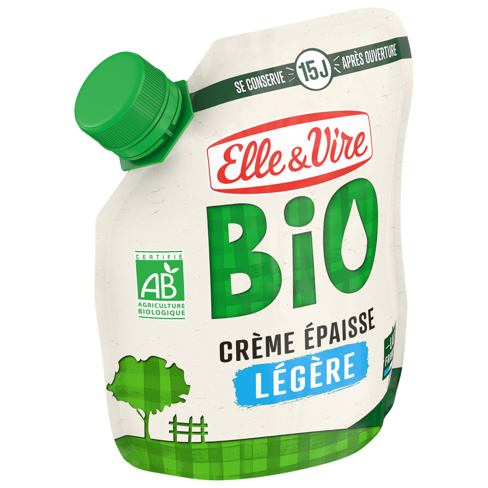 La Crème Légère Epaisse Bio 12%MG