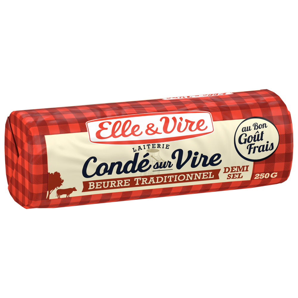 Le Beurre De Condé-Sur-Vire Demi-Sel